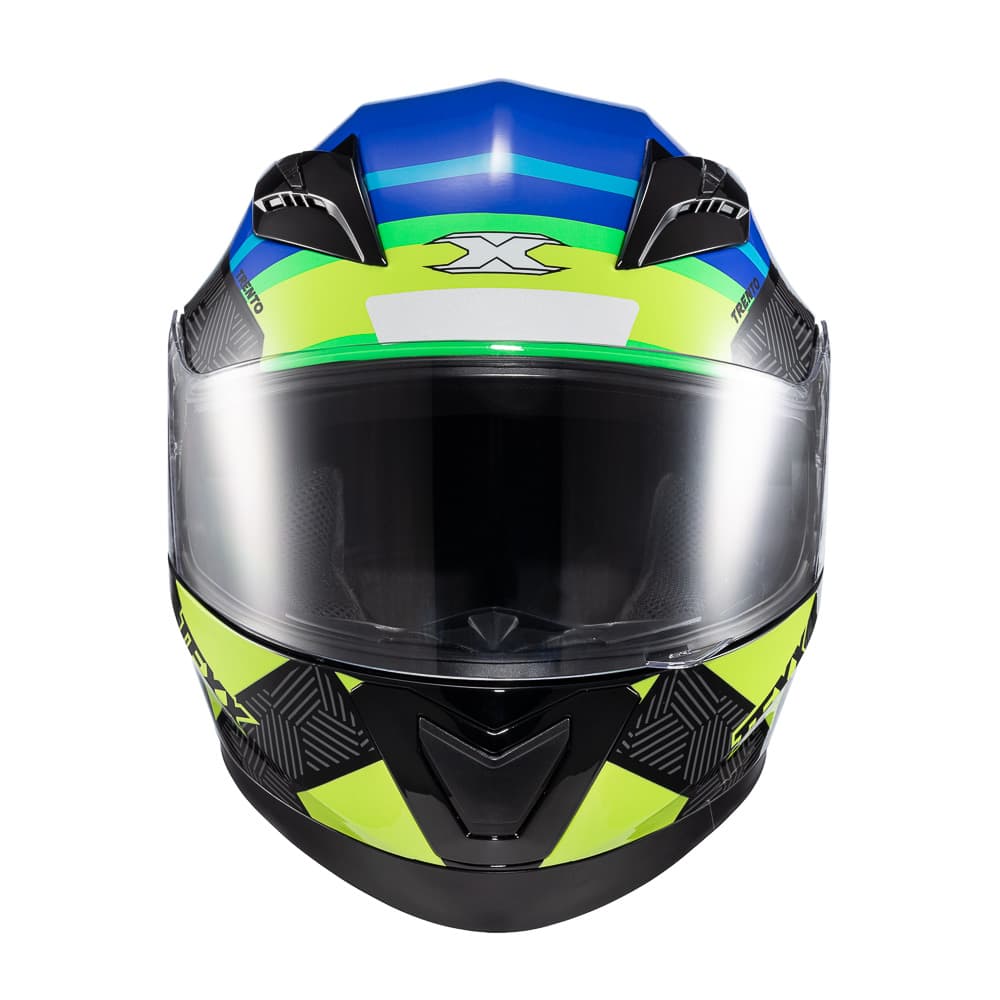 Capacete TEXX Strike Trento Amarelo/verde Brilho