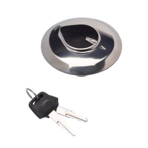 TAMPA TANQUE GASOLINA GP7 CROMADA CG 125 TITAN.