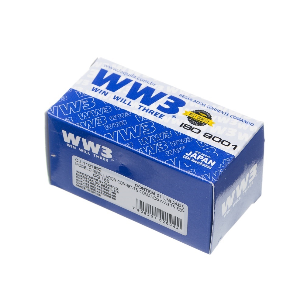 ACIONADOR TENSOR COR. COMANDO WW3 (CATRACADO) CG 150 - Imagem 2