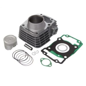 KIT PREMIUM C/CILINDRO PISTAO JUNTA KMP.ANEL RIK CG 125 09/