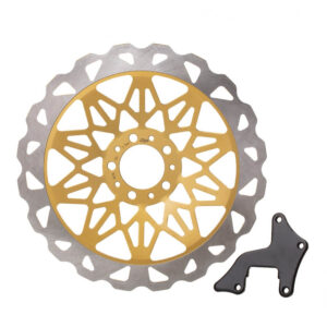DISCO FREIO DIANTEIRO GP7 CG 150 04/08 DOURADO 320MM OVERSIZ