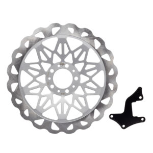 DISCO FREIO DIANTEIRO GP7 CG 150 04/08 PRATA 320MM OVERSIZE