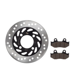 DISCO C/ PASTILHA DE FREIO DIANTEIRO GP7 ELITE 125 18/