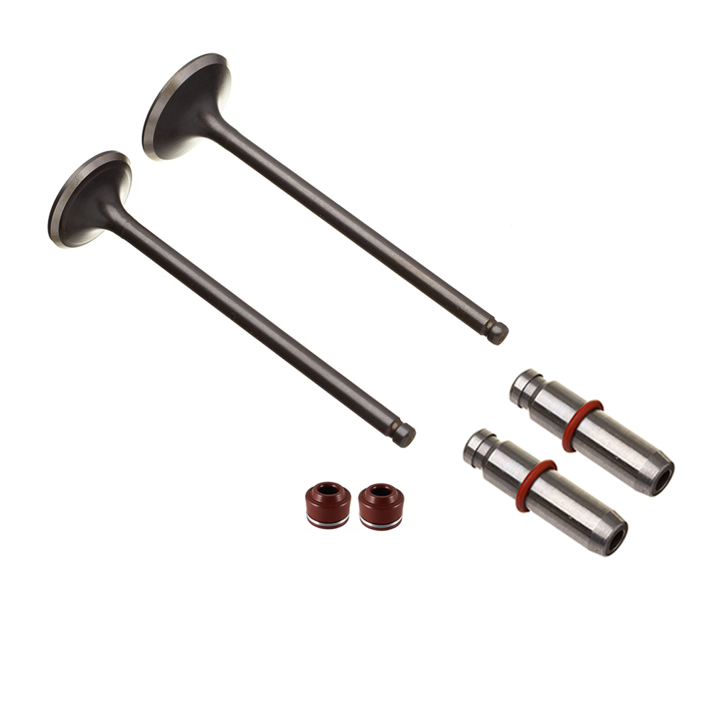 VALVULA GUIA E RETENTOR KIT (6PCS) WW3 CG 125 02/08 + 0.10MM