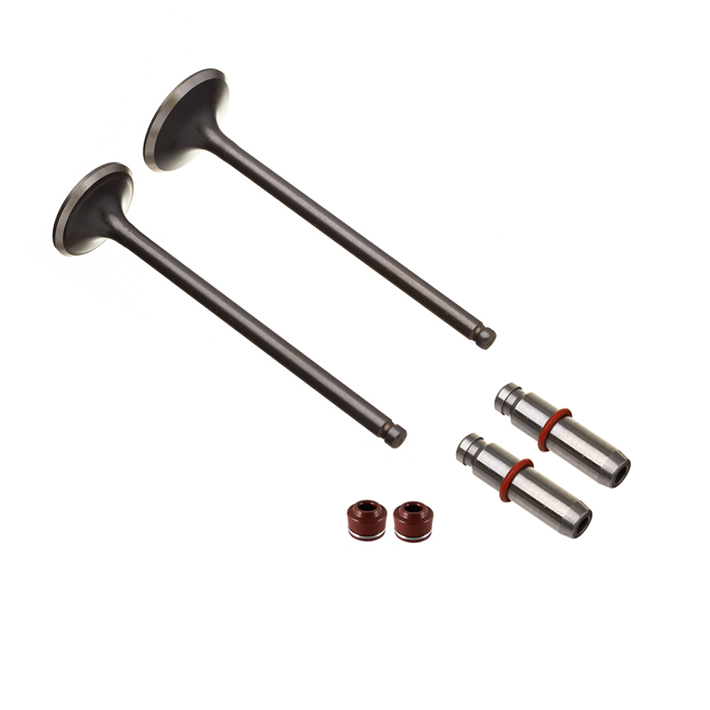 VALVULA GUIA E RETENTOR KIT (6PCS) WW3 CG 125 02/08 + 0.30MM