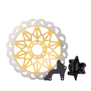 DISCO C/ CALIPER DE FREIO DIANTEIRO GP7 CG 150 04/08 320MM D