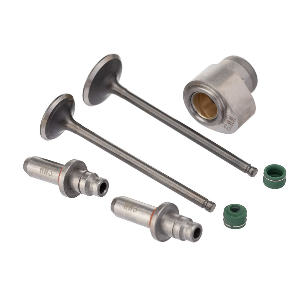 VALVULA GUIA RETENTOR E RESSALTO KIT (7PCS) WW3 CG 125 02/08