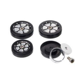 TAMPA DECORATIVA QUADRO MOTO X (PAR) KAW-NINJ250R PRETA